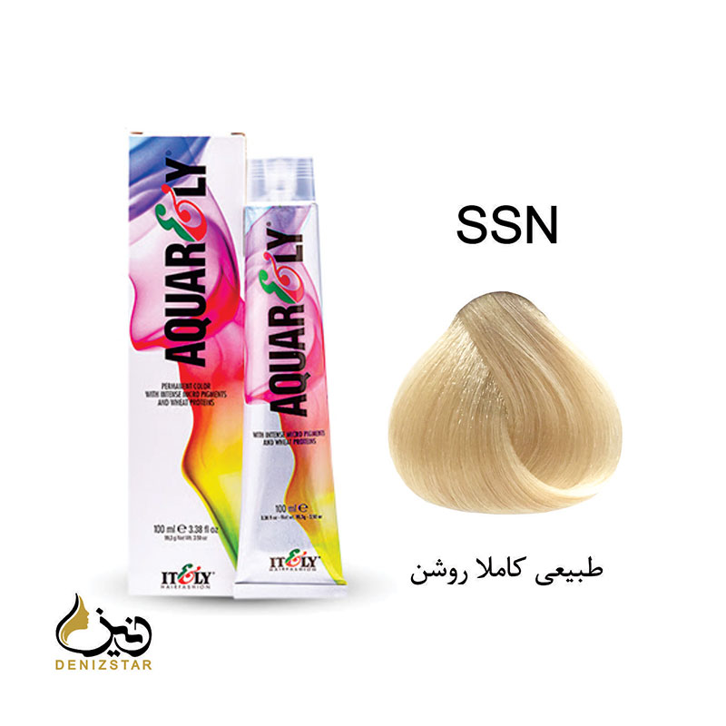 رنگ مو آکوارلی SSN (طبیعی کاملا روشن)