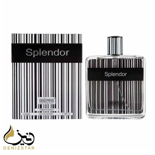 ادکلن مردانه اسپلیندور مشکی Splendor Black با حجم 100 میلی لیتر