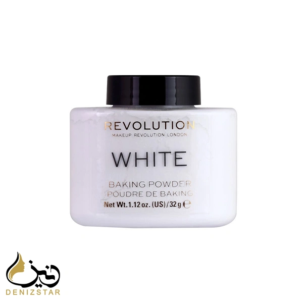 پودر فیکس بیک رولوشن مدل وایت White با حجم 32 گرم