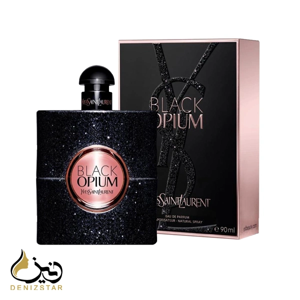 ادو پرفیوم زنانه ایوسن لورن مدل بلک اوپیوم Black Opium حجم 90 میلی لیتر