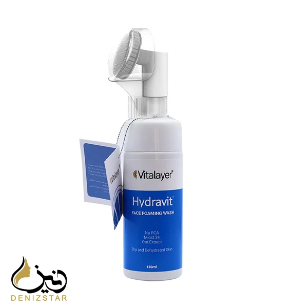 فوم شستشوی ویتالیر Vitalayer مدل Hydravit حجم 150 میلی لیتر